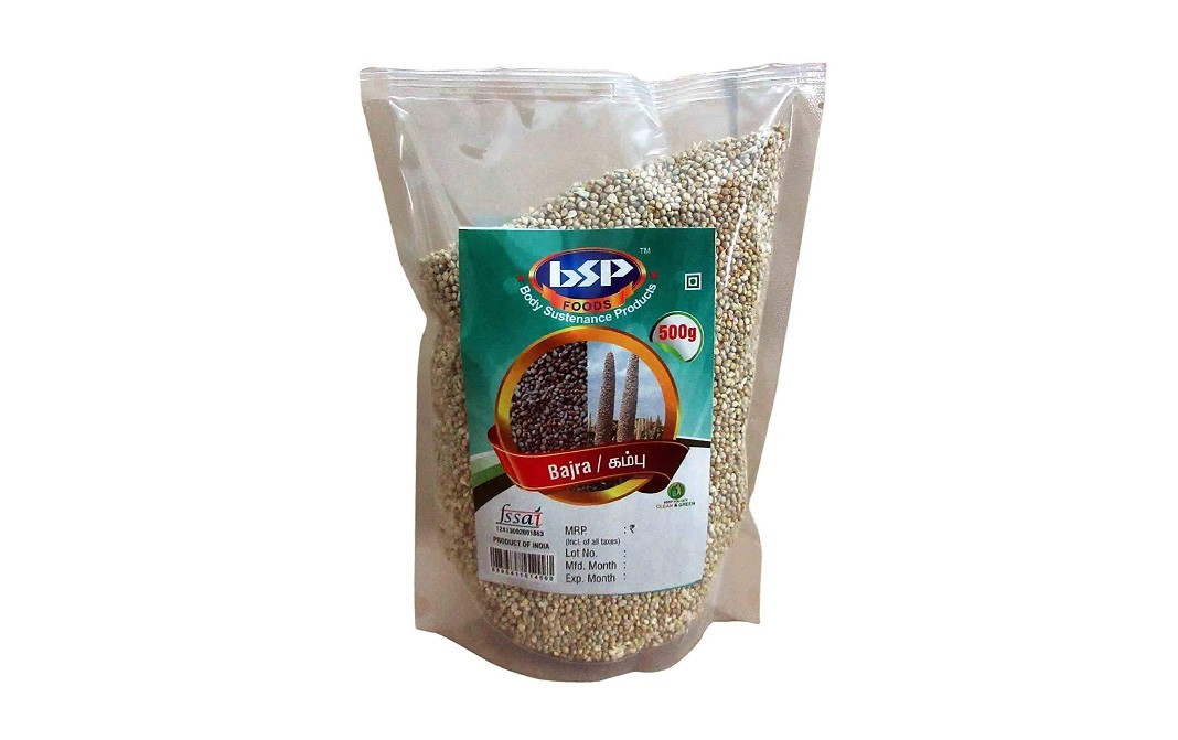BSP Foods Bajra    Pack  500 grams